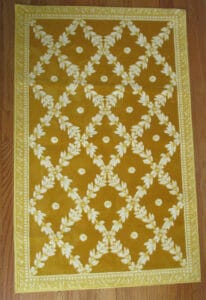 Serge Lesage Accent Rugs | Moutarde Collection | Style: Amandine