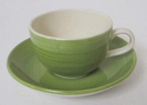 Zeller Colors Tea Cup w/Saucer