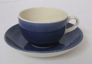 Zeller Colors Tea Cup w/Saucer