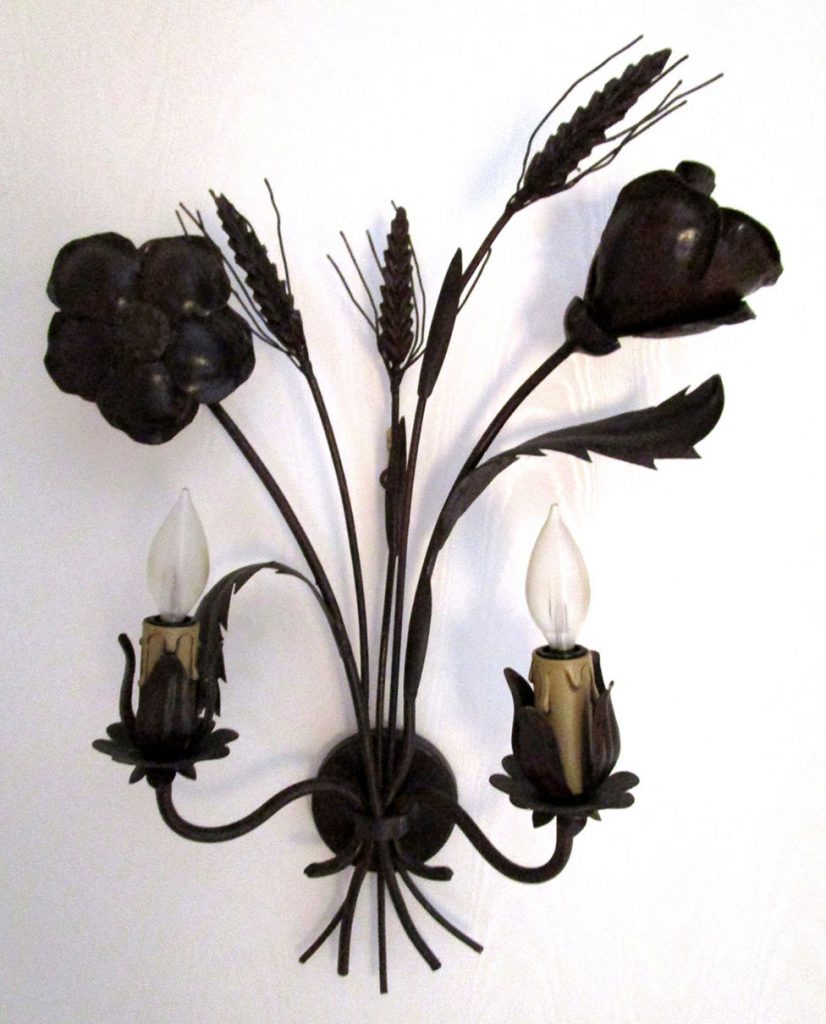 Artistic Hand Crafted Sconces from France