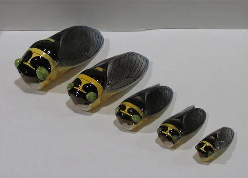 Cicadas - from France - Authenticated Original Louis Sicard Cigale Design