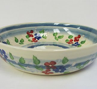 Ceramic Medium Serving Bowl in Provence Cr\u00e8me  Portuguese Dinnerware  Serveware  Organic Collection