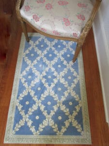 Serge Lesage Accent Rugs |"Bleu Fume" Collection | Design: Amandine