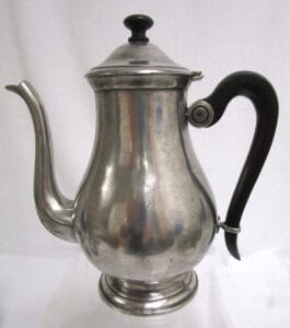 La Maison de L’Etain Pewter | “Grand Cafe"  Coffee Pot (Antique Finish)