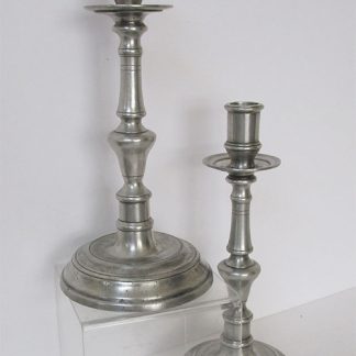 Single Candle Stick - Solid Pewter