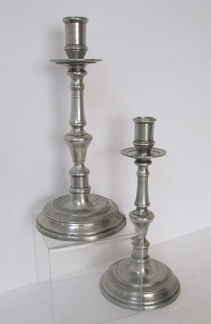 Single Candle Stick - Solid Pewter