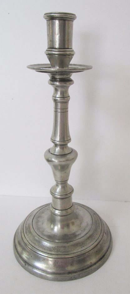 Single Candle Stick - Solid Pewter