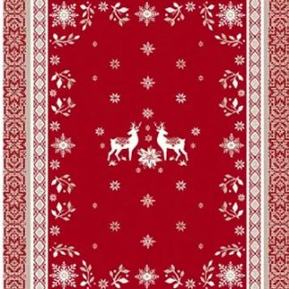 Table Runner - Holiday Red - Deer