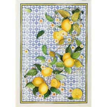 Mierco Dish Towel - Oranges - Linen