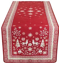 Table Runner - Holiday Red - Deer