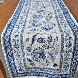 Table Runner - Dubarry blue - Jacquard Table Runner - Dubarry blue - Jacquard