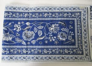 Table Runner - Dubarry blue - Jacquard