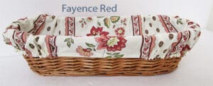 Basket - Bread/Crackers - various colors and designs
