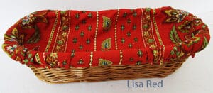 Basket - Bread/Crackers - various colors and designs