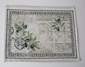 Placemat - Jacquard - Olives