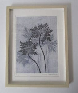 Pernille Folcarelli - Limited Edition Print - Framed - Geranium Multi