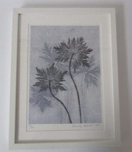 Pernille Folcarelli - Limited Edition Print - Framed - Geranium Multi