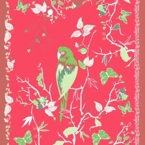 Scarf - Cotton - Brasilia - Red