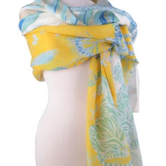 Scarf - Wool - Safari - Yellow Scarf - Wool - Safari - Yellow