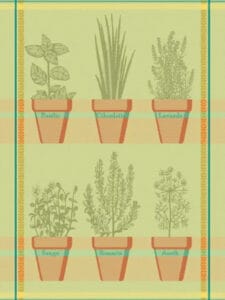 Mierco Dish Towel - Herbs