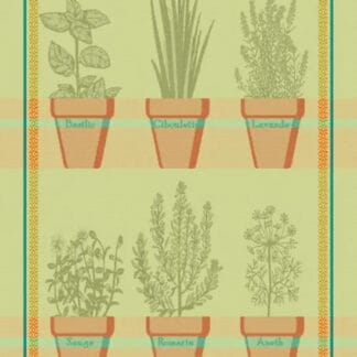 Mierco Dish Towel - Herbs Mierco Dish Towel - Herbs