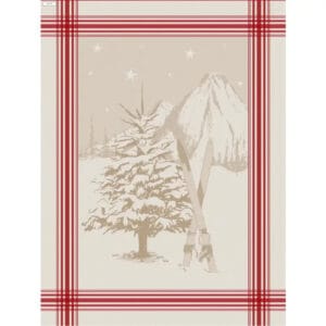 Mierco Dish Towel - Alpine Winter Scene
