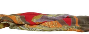 Scarf - Wool - Manaus - Orange/Red