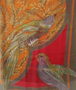 Scarf - Wool - Manaus - Orange/Red