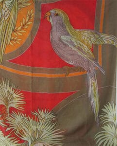 Scarf - Wool - Manaus - Orange/Red