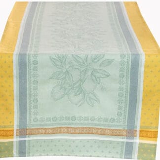 Table Runner - Lelmon - Sage- Jaquard