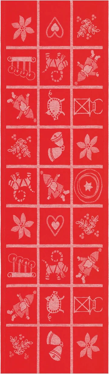 Ekelund - Table Runner - Adventutan - Red Ekelund - Table Runner - Adventutan - Red