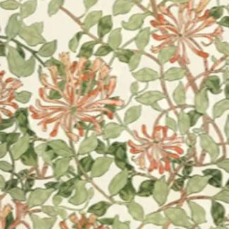 William Morris Design Tea Towel - Honeysuckle