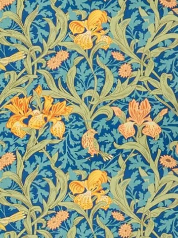William Morris Design Tea Towel - Iris William Morris Design Tea Towel - Iris