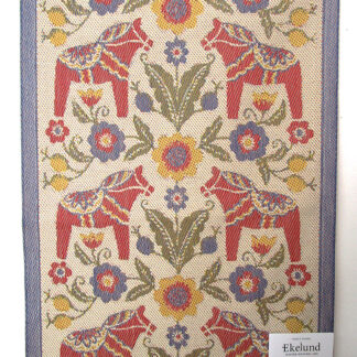 Tea Towel by Ekelund - Horses & Flowers